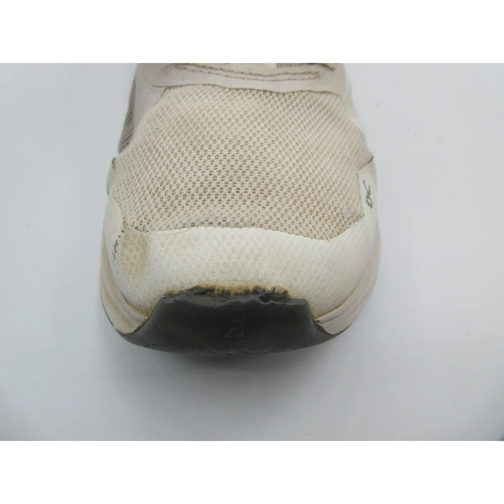 On Running Cloudrunner Shoes Womens Size 7.5 White Gray Road Swiss Engineering